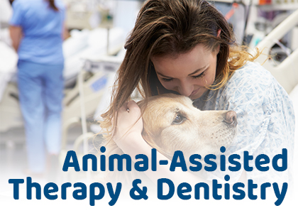 Sugar Hill dentist, Dr. Chang at Sweet City Smiles discusses pros and cons of animal-assisted therapy (AAT) in the dental office.