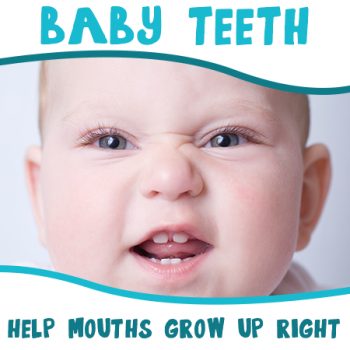 Sugar Hill dentist, Dr. Chang at Sweet City Smiles, discuss the importance of baby teeth in setting the stage for good oral health later in life.